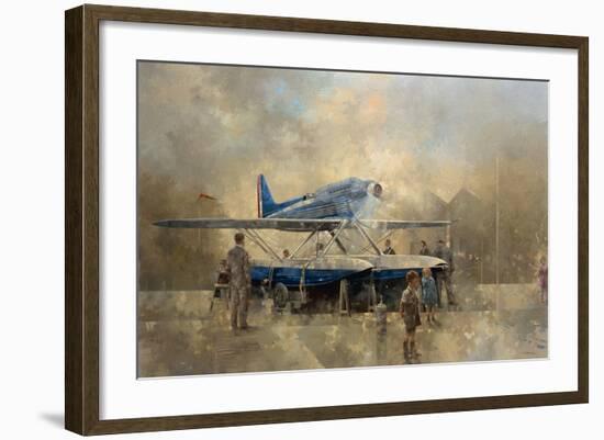 Winter Morning with the Schneider, 1999-Peter Miller-Framed Giclee Print