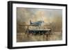 Winter Morning with the Schneider, 1999-Peter Miller-Framed Giclee Print