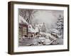 Winter Morning-Currier & Ives-Framed Giclee Print