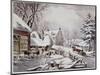 Winter Morning-Currier & Ives-Mounted Giclee Print