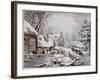 Winter Morning-Currier & Ives-Framed Giclee Print