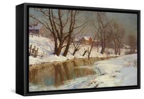 Winter Morning-Walter Launt Palmer-Framed Stretched Canvas