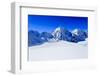 Winter Mountains, Panorama - Snow-Capped Peaks of the Italian Alps-Gorilla-Framed Photographic Print