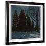 Winter Night, 1931-Stanislav Yulianovich Zhukovsky-Framed Giclee Print