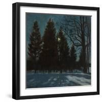 Winter Night, 1931-Stanislav Yulianovich Zhukovsky-Framed Giclee Print