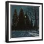 Winter Night, 1931-Stanislav Yulianovich Zhukovsky-Framed Giclee Print