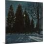 Winter Night, 1931-Stanislav Yulianovich Zhukovsky-Mounted Giclee Print