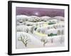 Winter Night, 1971-Radi Nedelchev-Framed Giclee Print