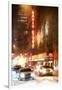 Winter night in New York II-Philippe Hugonnard-Framed Giclee Print