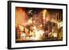 Winter night in New York-Philippe Hugonnard-Framed Giclee Print