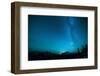 Winter Night Sky over Glacier National Park, Montana-Steven Gnam-Framed Photographic Print