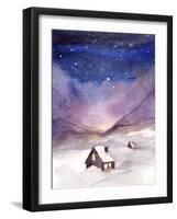 Winter Night-Irina Trzaskos Studios-Framed Giclee Print