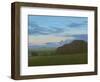 Winter Nightfall Along the Wessex Ridgeway, 2011-Peter Breeden-Framed Giclee Print