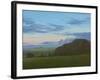 Winter Nightfall Along the Wessex Ridgeway, 2011-Peter Breeden-Framed Giclee Print