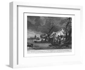 'Winter Occupation', 1755-Thomas Major-Framed Giclee Print