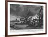 'Winter Occupation', 1755-Thomas Major-Framed Giclee Print