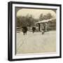 Winter on a Ranch, Montana, Usa-Underwood & Underwood-Framed Photographic Print