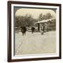 Winter on a Ranch, Montana, Usa-Underwood & Underwood-Framed Photographic Print