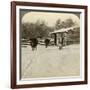 Winter on a Ranch, Montana, Usa-Underwood & Underwood-Framed Photographic Print