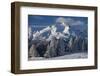 Winter on Brambruesch in the Canton of Grisons-Armin Mathis-Framed Photographic Print