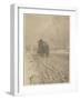 Winter on Fifth Avenue, 1893 (Photogravure)-Alfred Stieglitz-Framed Giclee Print