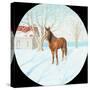 Winter on the Farm-Kevin Dodds-Stretched Canvas