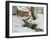 Winter on the Isle of Stord, 1889-Fritz Thaulow-Framed Giclee Print