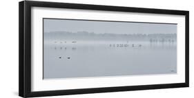 Winter on the Lake-Eve Turek-Framed Art Print