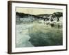 Winter on the Mesna River Near Lillehammer, C. 1905-06-Fritz Thaulow-Framed Giclee Print