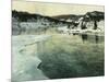 Winter on the Mesna River Near Lillehammer, C. 1905-06-Fritz Thaulow-Mounted Premium Giclee Print