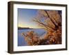 Winter on the Yellowstone River Near Cartwright, North Dakota, USA-Chuck Haney-Framed Photographic Print