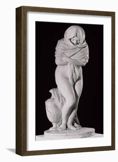 Winter, or the Chilly Woman-Jean-Antoine Houdon-Framed Giclee Print