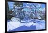 Winter Orchard, Morzine, 2015-Andrew Macara-Framed Giclee Print