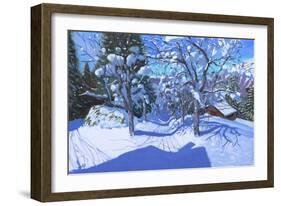 Winter Orchard, Morzine, 2015-Andrew Macara-Framed Giclee Print