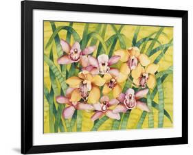 Winter Orchids-Mary Russel-Framed Giclee Print