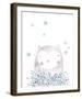 Winter Owl-Clara Wells-Framed Giclee Print