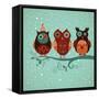 Winter Owls-lenlis-Framed Stretched Canvas