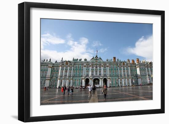 Winter Palace, Hermitage Museum, St Petersburg, Russia, 2011-Sheldon Marshall-Framed Photographic Print