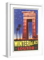 Winter Palace, Luxor, Egypt-null-Framed Art Print