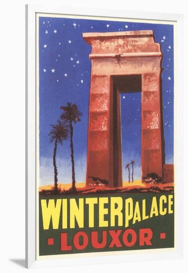 Winter Palace, Luxor, Egypt-null-Framed Art Print