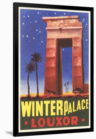 Winter Palace, Luxor, Egypt-null-Framed Art Print