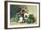 Winter Pansies, 1884-Louis Bombled-Framed Giclee Print