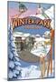 Winter Park, Colorado Montage-null-Mounted Poster