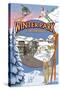 Winter Park, Colorado Montage-Lantern Press-Stretched Canvas