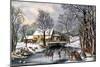 Winter Pastime, 1870-Currier & Ives-Mounted Giclee Print
