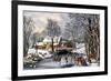 Winter Pastime, 1870-Currier & Ives-Framed Giclee Print