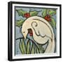 Winter Peace Dove-Tim Nyberg-Framed Giclee Print