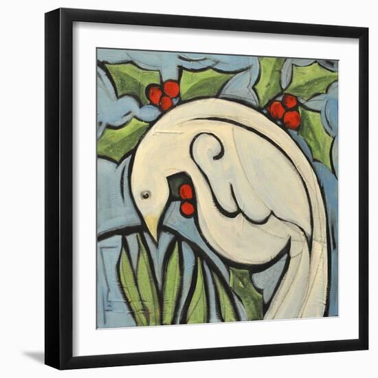 Winter Peace Dove-Tim Nyberg-Framed Giclee Print