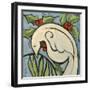 Winter Peace Dove-Tim Nyberg-Framed Giclee Print