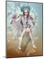 Winter Pixie-Atelier Sommerland-Mounted Art Print